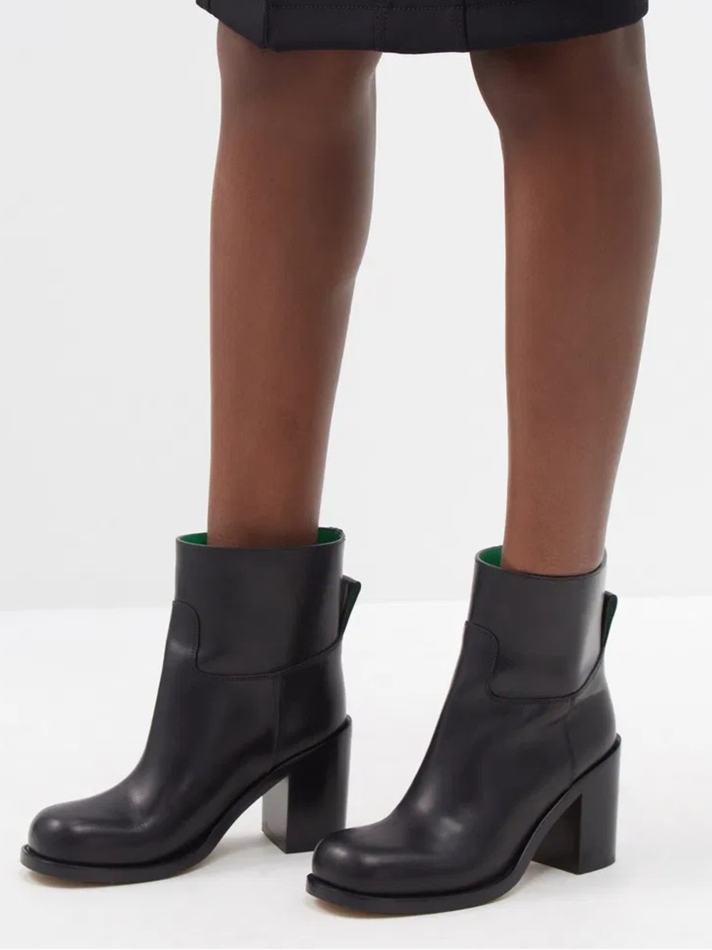 Bottega Veneta Black Heeled Ankle Boots
